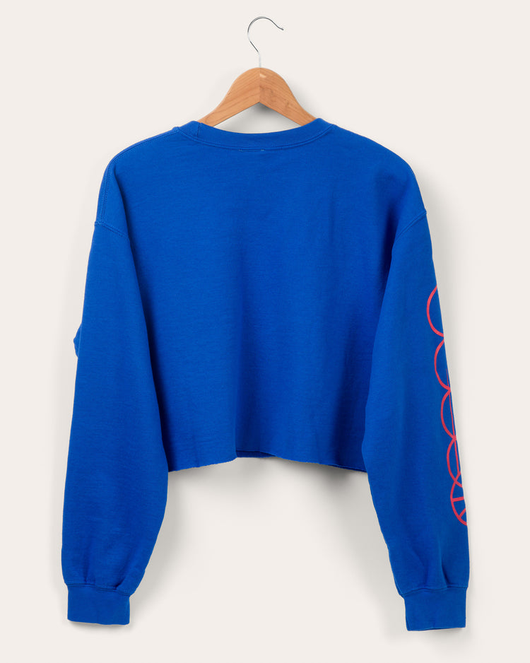 Women's Philadelphia 76ers Cropped Fleece