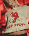 Women's Hot Stuff The Little Devil Vintage Tissue Tee