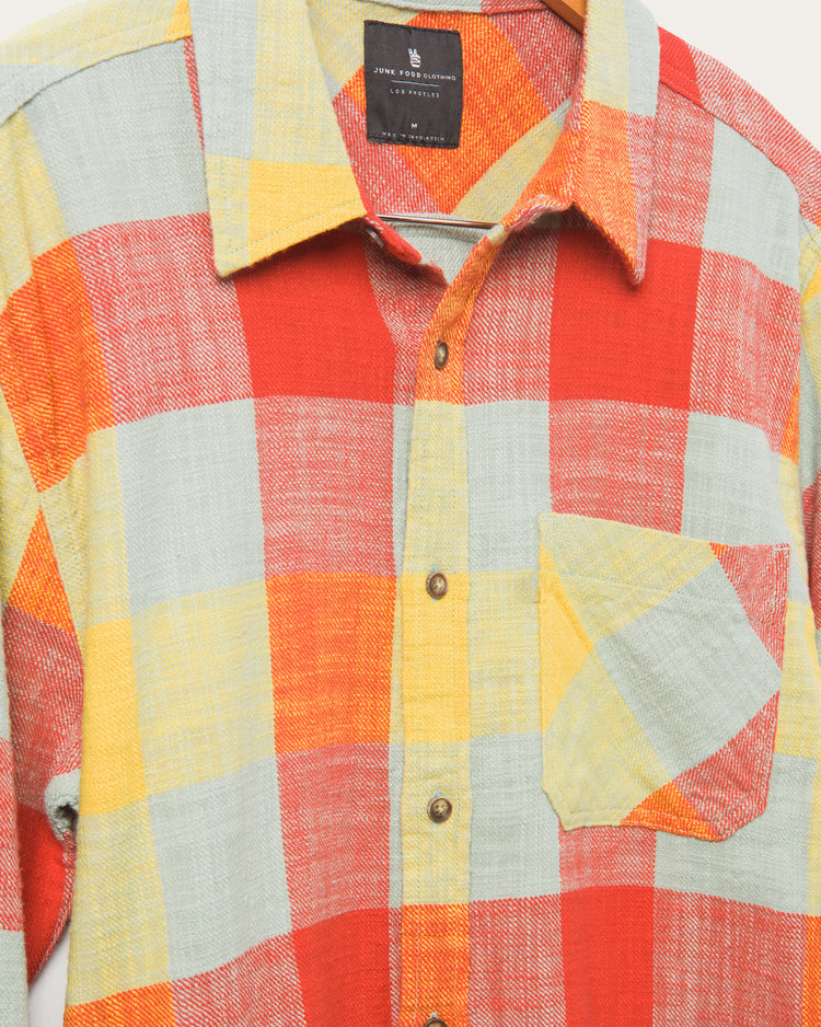 Archy Plaid Twill Flannel Shirt