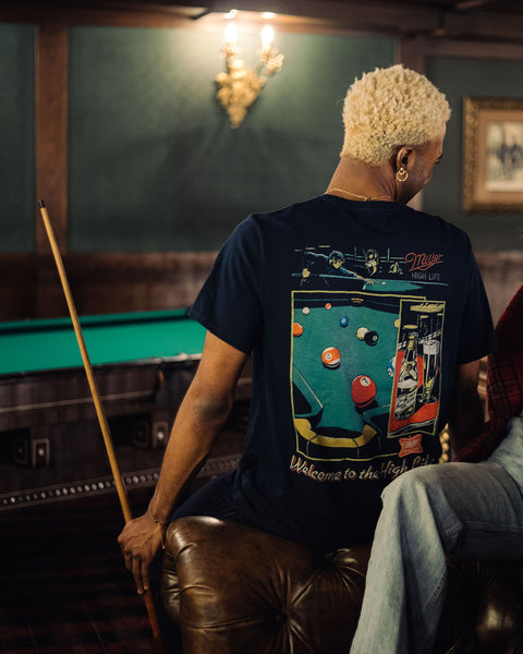 Miller High Life Sportsman's Club Welcome to the High Life Vintage Tee