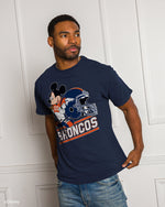 Broncos Disney Mickey Came to Play Fan Tee