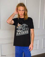 Raiders Disney Mickey Came to Play Fan Tee