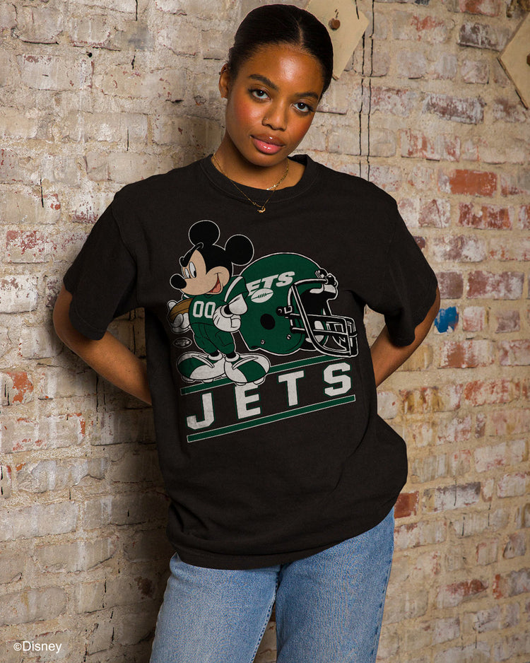 Jets Disney Mickey Came to Play Fan Tee