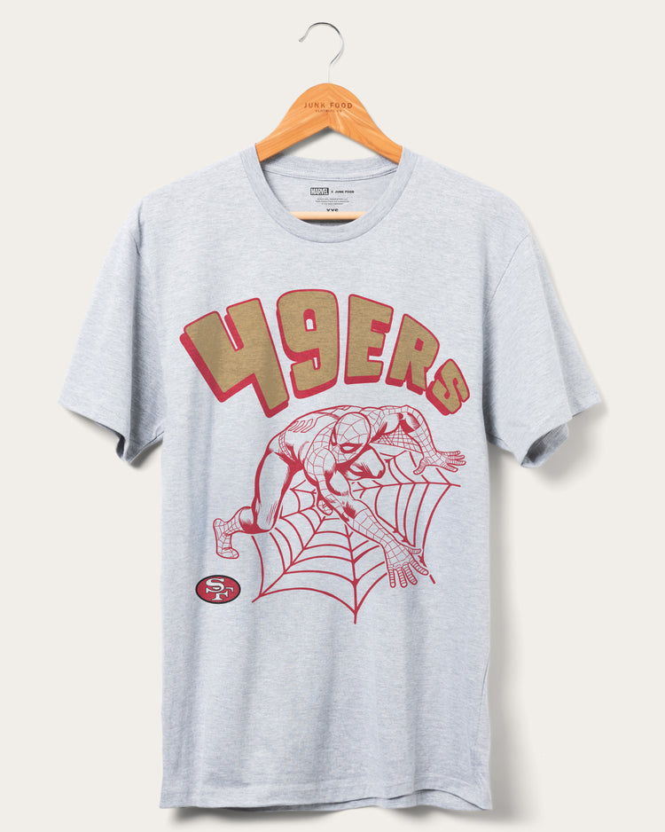 49ers Spider-Man Web Slinger Tee