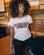 Womens Steelers Playmaker Tee