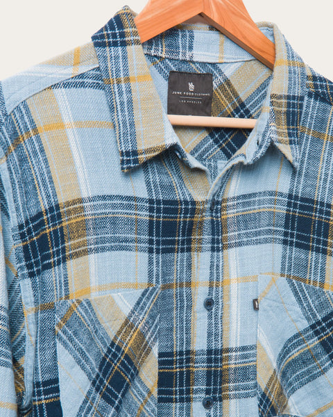 Ellis Plaid Twill Flannel Shirt