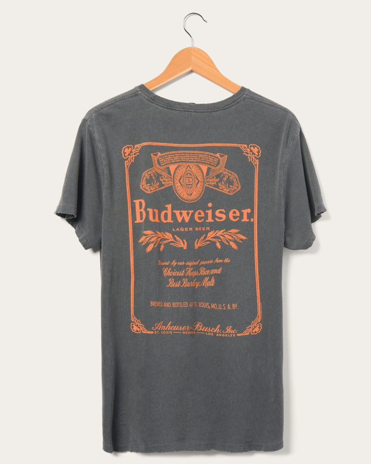 Budweiser Classic Logo Vintage Tee