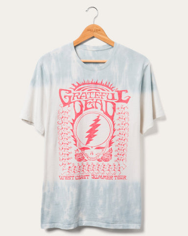 Junk Food Clothing Grateful Dead Summer Tour 1986 Vintage Tee