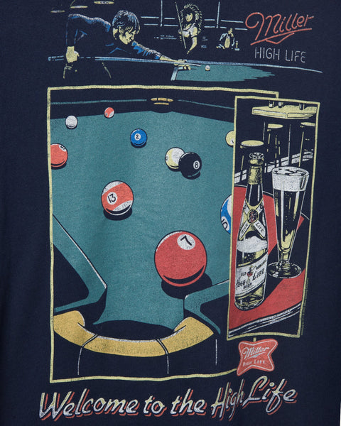 Miller High Life Sportsman's Club Welcome to the High Life Vintage Tee