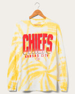 Chiefs Game Time Tie Dye Long Sleeve