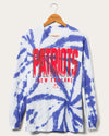 Patriots Game Time Tie Dye Long Sleeve