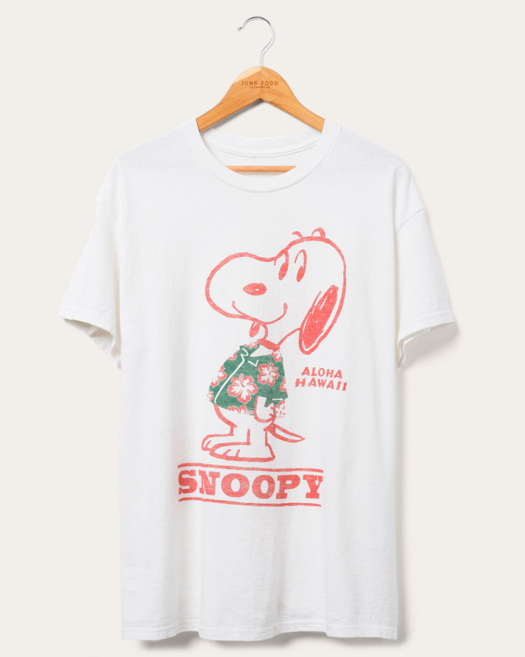 Snoopy Aloha Hawaii Flea Market Tee