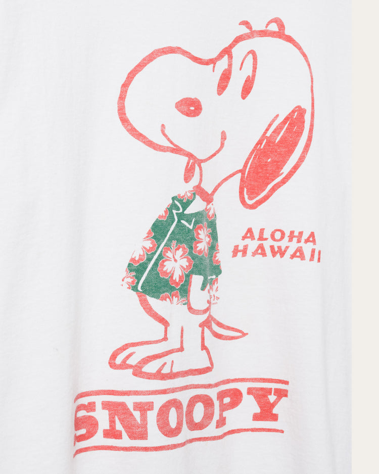 Snoopy Aloha Hawaii Flea Market Tee