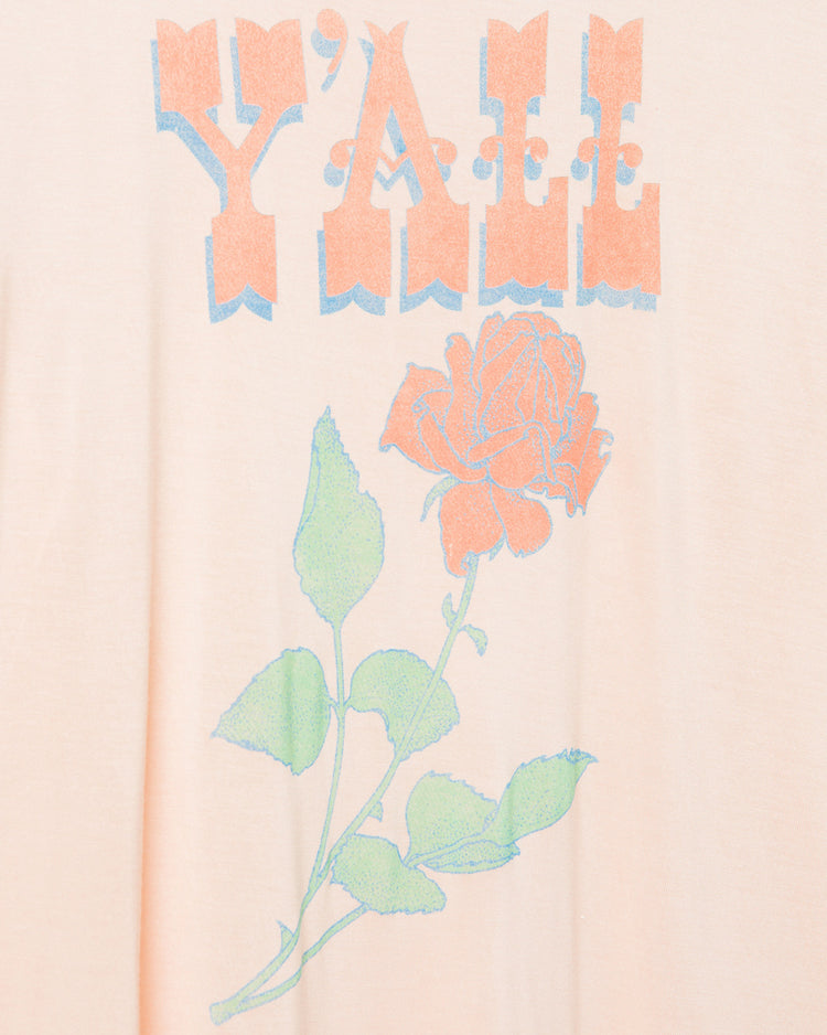 Women's Yall Vintage Tissue Tee