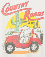 Women's Snoopy Country Road Vintage Tee