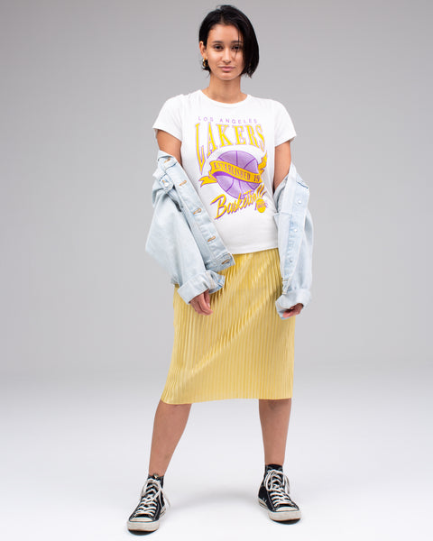 Womens Lakers Vintage Crew